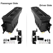 Matt Black Side Tool Box Lift Out Swing Case for Ford Ranger Raptor PX 2018-2022