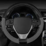 CAT Two Tone Ergonomic Soft Leather Grip Car Steering Wheel Cover Universal Fit (for: Lexus)