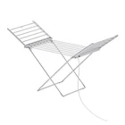 Electric Airer Heated Foldable Clothes Dryer Drying Indoor Folding Rack BR Home