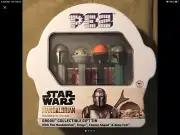 The Mandalorian PEZ Gift Tin (features four PEZ Dispensers + 6 Candy Refills in