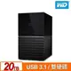 【綠蔭-免運】WD My Book Duo 20TB(10TBx2) 3.5吋USB3.1雙硬碟儲存