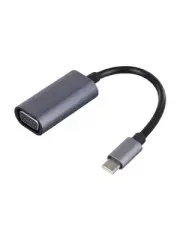Clear and Vibrant Display with USB 3 1 for TypeC to VGA Converter Adapter Cable
