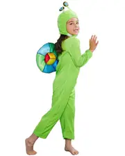 Cute Rainbow Snail Shell Child Costume