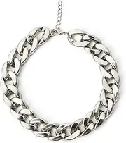 Metal Chain Links for Dog Collars - Adjustable Heavy Chain Pet Accessory,Metal Training Choke Collars Necklace, Jewelry Aluminum Alloy for Indoor Use, Training