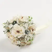 在飛比找Yahoo!奇摩拍賣優惠-新娘捧花   假花  乾燥花  外拍  婚紗  結婚  喜慶
