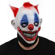 Scary Cosplay Headgear Latex Clown Costume Mask Halloween Party