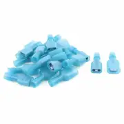 A● 10Pair16-14AWG Wire Insulated Male Female Spade Crimp Terminal Connectors Kit