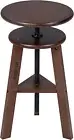 Wooden Stool, Height Adjustable Stool, Art Stool Chair, Swivel Painting Stool