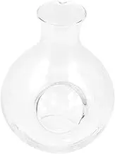 CONGARTENO Household Glass Wine Decanter Ice Wine Separator Elegant Kettle for Home Use Fast Decanting for Enhanced Purity and Aroma for Gatherings