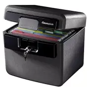 SentrySafe HD4100 Fireproof Safe and Waterproof Safe with Key Lock 0.65 Cubic ,