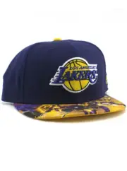 New Era NBA Los Angeles LA Lakers 59fifty Custom Fitted Hat Size 7 1/2 Marvel