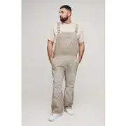 Mens Stone Plus Straight Leg Dungarees