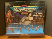 Star Wars Micro Machines Ewoks Rebel Pilots Action Figure Set 1995 Galoob