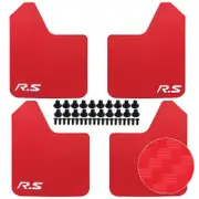 Mud Flaps Mudflaps Splash Guards Mudguards Fender Flares For Subaru Impreza WRX STI XV BRZ Scion FR-S Forester SF SG SH SJ SK XT 4pcs-Red-RS