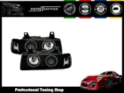 SET CCFL ANGEL EYES Headlights VP477 For BMW 3 E36 COUPE CABRIO Black