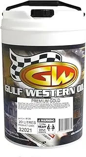 Gulf Western Oil Premium Gold 15W-40 Engine Oil 20 Liter