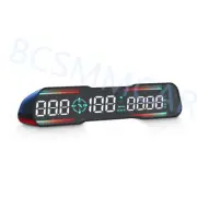 Digital GPS Speedometer Car HUD Head Up Display Compass MPH KM/H Overspeed Alarm (for: Honda Civic)