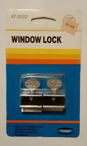 2 VTG NOS Window Locks Sliding/ Sash Windows- No Tools Required Great 4 Campers