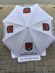 Dinkelacker Brewery Market Umbrella . Measures 79” Across / 84”Tall. Brand New.