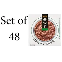 在飛比找DOKODEMO日本網路購物商城優惠-[DOKODEMO] 【48入組】K&K罐頭 韓國風醃漬牛肉