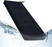 Porch Bench Cushion - Outdoor Waterproof Swing Cushion - Non-Slip Swing Pad, Fade Resistant Lounger Replacement, Furniture Chair Pad for Living Room