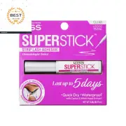 Super Stick 5-Day Extended Wear Strip Lash Adhesive, Quick Drying Lash Glue, Wit