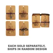 Yoga Charm Bracelet 1pc Random Style Strong Elastic Strings Nature Friendly
