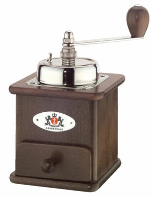 Zassenhaus Manual Coffee Grinder / Mill BRASILIA, dark stained - #040012