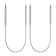 2pcs 15.75" Circular Knitting Needles US 10.5/6.5mm Needles 4.33"