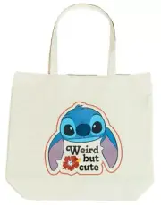 ~ Disney ~ Lilo & Stitch Tote Bag/Shopping Bag ~ "Weird But Cute" ~ Stitch Bag ~