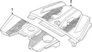 Genuine Nissan Engine Cover 14041-6GR0A (for: Nissan)