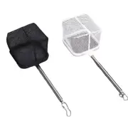 Fish Net for Fish Tanks Telescopic Rod with Removable Head for Easy