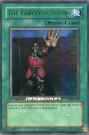 YU-GI-OH THE FORCEFUL SENTRY 1ST ED ULTRA RARE NM/MINT MRL-045