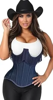 [Daisy corsets] Womens Womens Steel Boned Dark