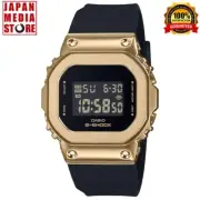 Casio G-SHOCK GM-S5600UGB-1JF Gold Metal Case Digital LED Light Mid Size Watch