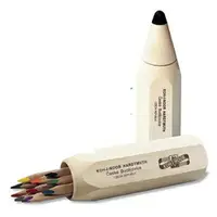在飛比找樂天市場購物網優惠-捷克製KOH-I-NOOR筆筒造型大三角10色油性色鉛筆