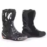 motorcycle boots | Forma Phantom Flow, Black racing motogp superbikes gear