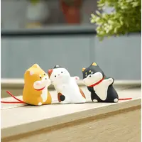 在飛比找蝦皮購物優惠-「家電王」 日本偷窺公仔 | 黑柴、赤柴、三花貓 含算命書籤