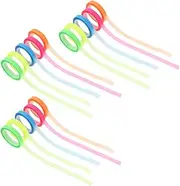 MINAOLULUS 15Rolls Removable Highlighter Tape Colored Page Marker Multi Use Sticky Tabs for Annotating Books Convenient Transparent Fluorescent Tape