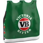 Victoria Bitter Lager Bottles 750ml x 3 Pack