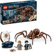 LEGO Harry Potter Aragog in The Forbidden Forest Set, Building Toy for 7+ Year Old Boys & Girls, with a Spider Figure & 2 Character Minifigures incl. Ron Weasley, Wizarding World Kids' Toys 76434