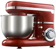 Stand Mixer, 4QT Kitchen Electric Mixer, Tilt-Head Food Dough 6-Speed with Whisk, Dough Hook, Mixing Beater & Splash Guard for Baking, Cake, Cookie, Kneading