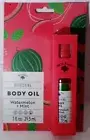 BOLERO Refreshing Body Oil Moisture Radiant Glow WATERMELON + MINT New In Pkg