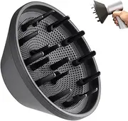 Hair Diffuser Attachment Nozzle for Laifen Swift Hair Dryer/Swift SE Styling Tool, Hair Smoothing Dryer Magnetic Blower Accessories for Laifen, 360° Rotating