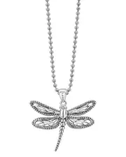 Lagos Sterling Silver Rare Wonders Dragonfly Pendant Necklace, 34