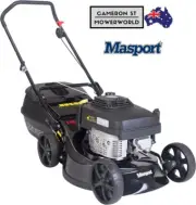 Masport Lawn Mower Pro Power Kawasaki Engine 179cc 19'' cut ALLOY model 565826