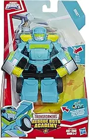 TRANSFORMERS Hasbro Rescue Bots Academy Hoist Converting Toy Robot, 6-Inch Action Figure, Toys for Kids Ages 3 and Up