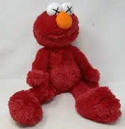 Sesame Street Uniqlo x KAWS ELMO Dead Stock Plush 20" Toy Doll Japan NWT