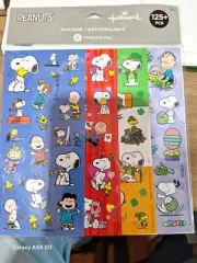 hallmark stickers peanuts assorted events 125 pc