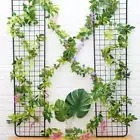 Decor Artificial Flowers Foliage Trailing Flower Wisteria Plant Fake Ivy Vine